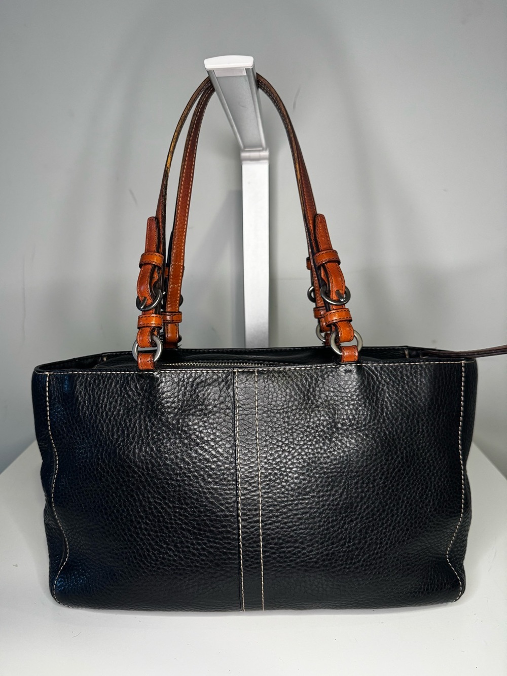 2007 COACH CHELSEA F10892 PEBBLED LEATHER TOTE - Picture 5 of 10
